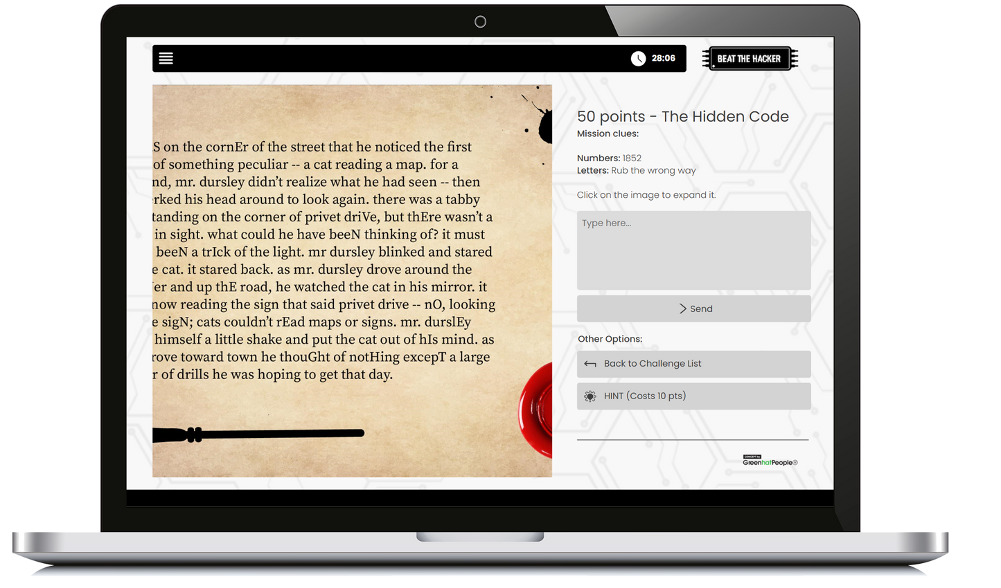 Beat the Hacker